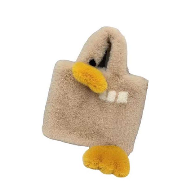 

new arrival women fur pure color purse hand bags manufacturers