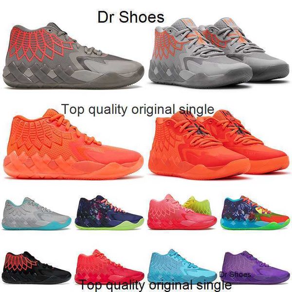 

lamelo ball basketball shoes mb.01 mens rock ridge red not from here lo ufo sneakers size 40-46