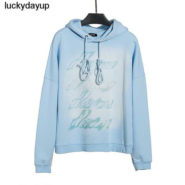 

women's hoodies sweatshirts designer same style washed painted letters men women's casual fashion brand hoodie, Black