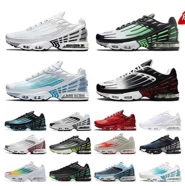 

kd tn plus tuned 3 iii 2 running shoes 2023 men women trainers all white black silver air laser blue tns sport sneakers leather