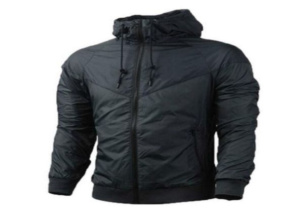 

brand designer sweatshirt hoodie fashion men jacket long sleeve autumn sports outdoor windrunner zipper windcheater coat plus size9039567, Black;brown