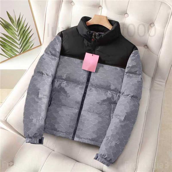 

men's down & parkas designer jacket winter man puffer coats men luxurious jackets women coat embroidered letters outdoor feather outwea, Black