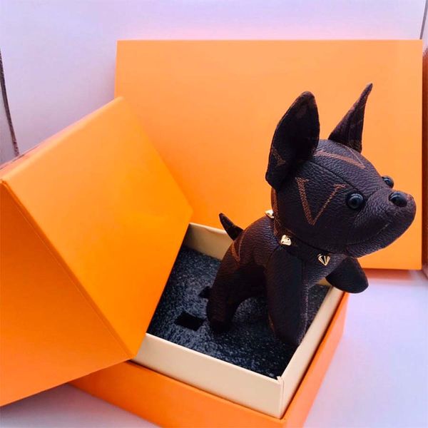 

fashion keychains designer key buckles purse pendant bags dogs design luxury doll chains keys buckle 7 colors optional, Slivery;golden