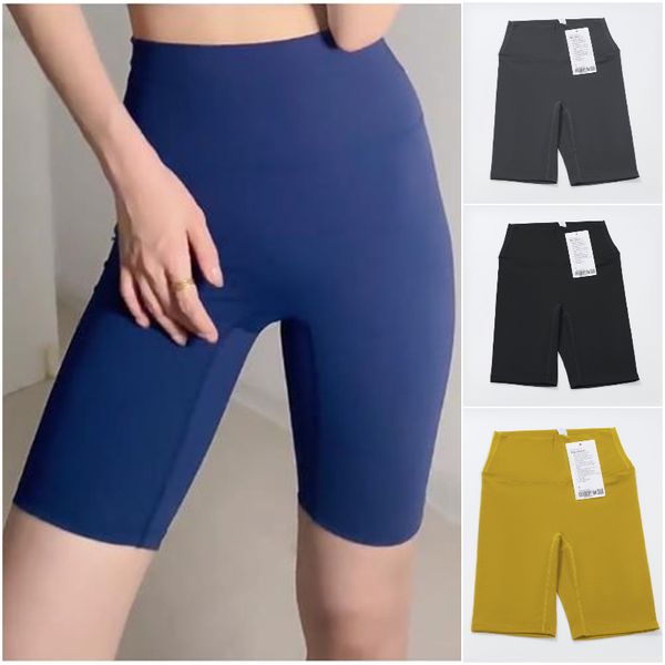 

lu-wfk0321 yoga outfit womens shorts running close-fitting pants exercise high waist fitness wear girls elastic skinny pants sportswear