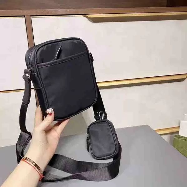 

fashion shoulder messenger bag women black color handbags casual mens crossbody bags, Black;red
