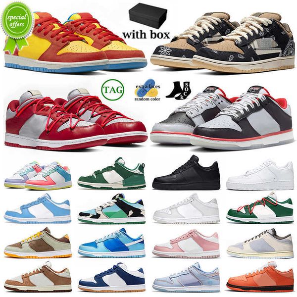 

new sneakers with box mens womens running shoes low clark atlanta university dodgers valentine day panda bart simpson curry pink