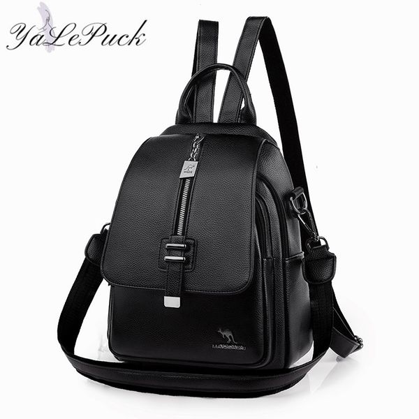 

hbp women backpack designer hi quality leather women bag fashion school bags multifunction large capacity travel backpacks mochila