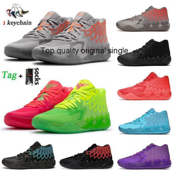 

basketball shoes 1of1 sneakers unc trainers outdoor sport lameloball queen city lamelo ball 1 mb.01 mens not from here rock ridge red blast