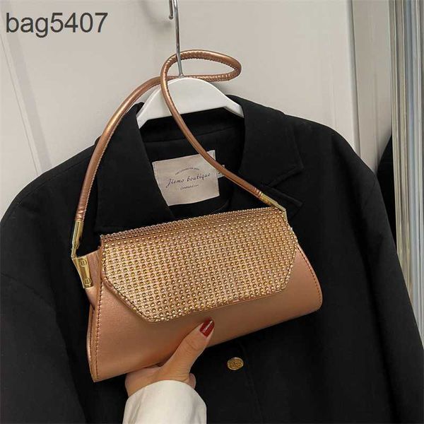 

design diamond bag 80% discount wholesale and retail simple women's summer new leisure one shoulder underarm personality in
