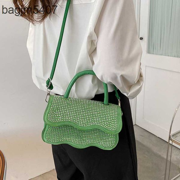 

2023 new drill bag 80% discount wholesale and retail fashion simple women's trend hand single shoulder small cross