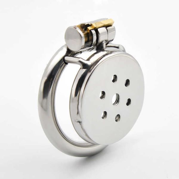 

toy massager prison bird new stainless steel men's flat chastity lock anti escape cb6000s cage fun products