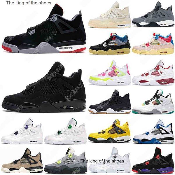 

7-13 dropshipping 4s desert moss basketball shoes for men women 4 university blue #58 taupe haze bred sail court purple mens trainers