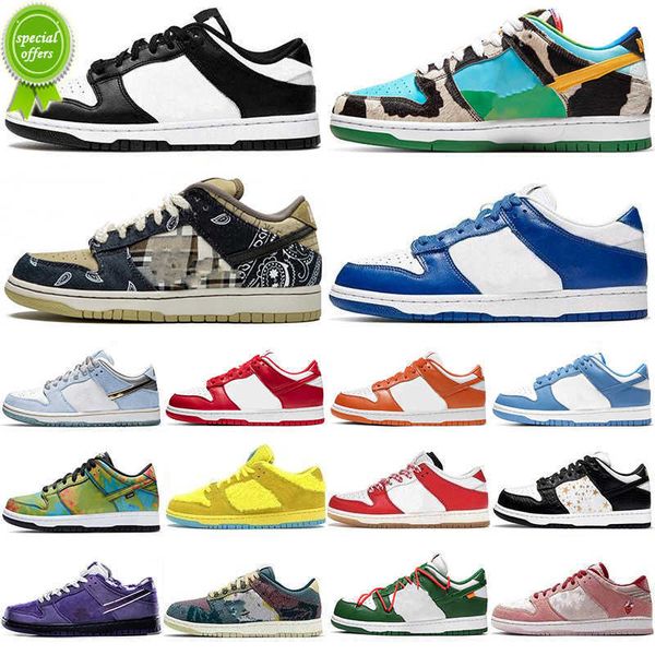 

og 2022 authentic sb dunks shoes street hawker union coast university blue chicago low kentucky syracuse black white chunky dunky bears