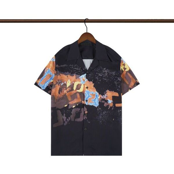 

mens plus t-shirt and polo 100% cotton 2023ss letter jacquard crew neck short sleeve sweatshirt 580p, Black;brown