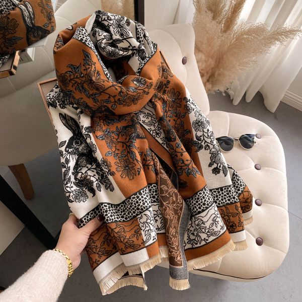 

tassel double-side paisley winter shawl women cashmere scarf hijab luxury thick warm blanket wraps new bufanda foulard, Blue;gray