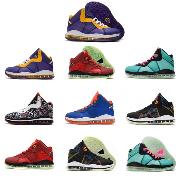 

new lebrons basketball shoes james lebron 8 hight for men space jam south beach empire jade outdoors sports sneakers walking running shoe