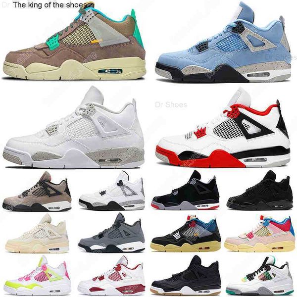 

7-13 wholesale 4s desert moss basketball shoes for men women 4 university blue #42 taupe haze bred sail court purple mens trainers sport