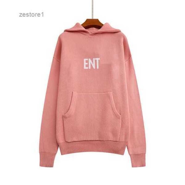 

designer men women essentials knitting sweater hoodie winter oversize autumn silicon skateboard high hoody hooded sweatshirt ess jiq2, Black