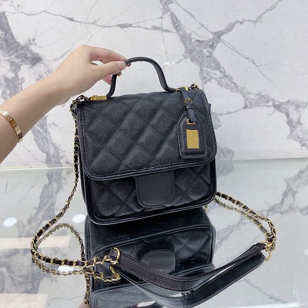 

cc bags luxury brand shoulder bags 22x18cm classic to handle totes messenger bags mini mood flap purse antique gold crossbody shoulder card