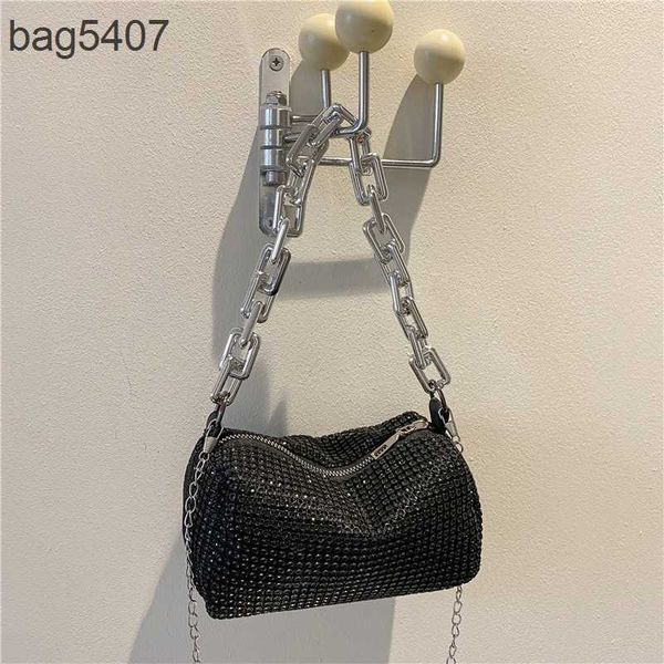 

2023 women's diamond bag 70% discount wholesale retail water chain new fashion summer personality foreigned cross small crowd armpit