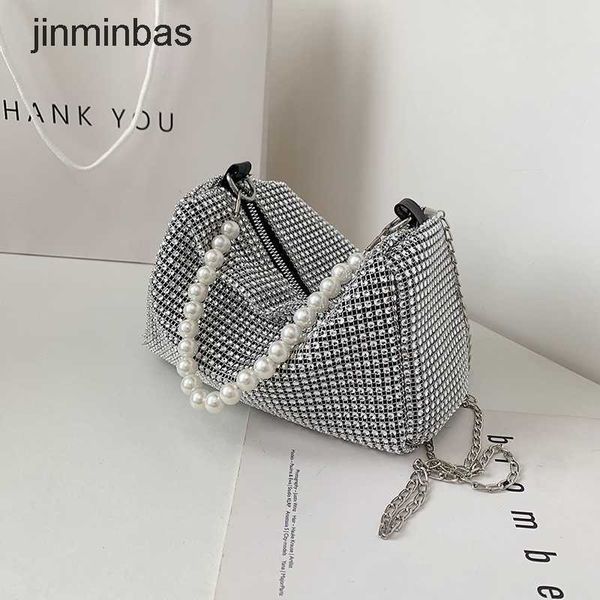 

2023 fashion diamond bag 60% discount wholesale retail wanghong foreign style king rhintone summer korean version one shoulder chain simple