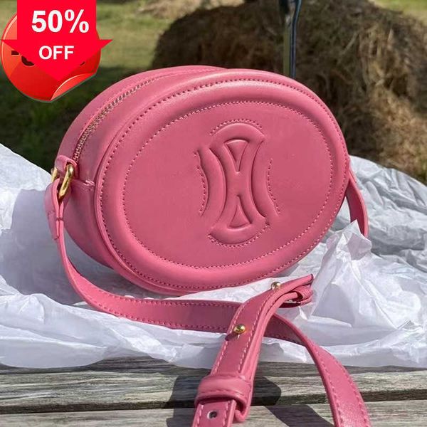 

designer bags arc de triomphe 2023 spring new pig nose bag small cute shoulder strap adjustable single messenger leather women's factor
