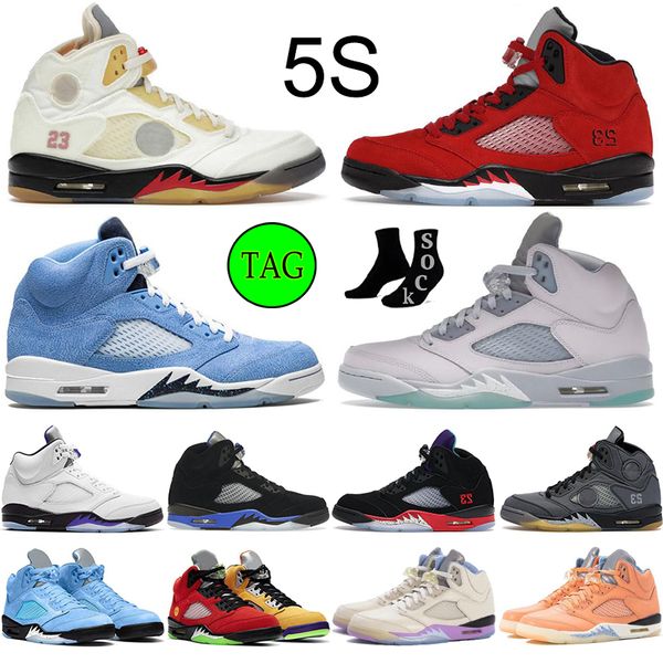 

og 5 5s basketball shoes jumpman 5 retro green bean raging bull red racer blue dark concord prfc muslin sail mens aqua dj khaled x we the de