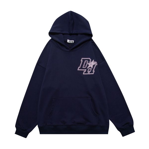 

hip hop fleece hoodie sweatshirt streetwear vintage letter print hooded men women harajuku fashion casual loose pullover hoodies, Black
