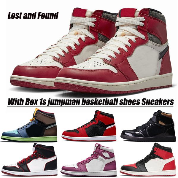 

1 1s mens basketball shoes sneaker across the spider-verse lost and found starfish denim men women trainers sports sneakers with box