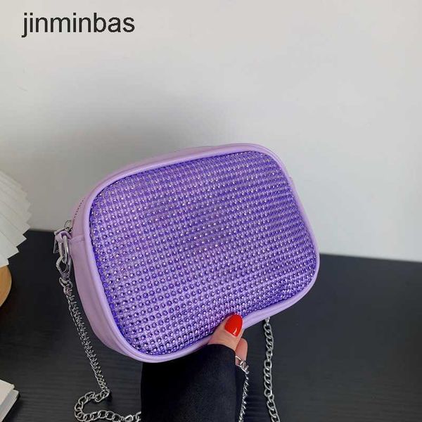 

2023 fashion diamond bag 60% discount wholesale retail foreign style dign leisure trend with single shoulder small square summer new msenger