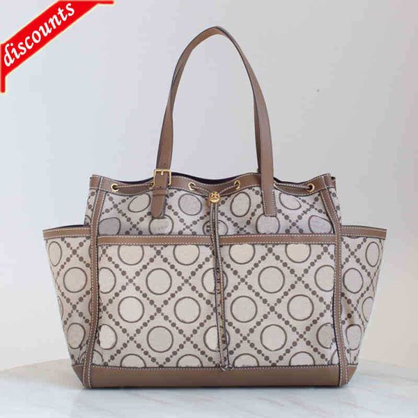 

designer luxury women bags torys handbag tb fashion bucket bag inclined shoulder versatile multicolour purses burchs totes large capacity sa