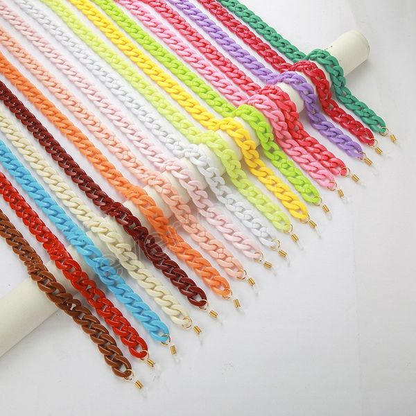 

colorful acrylic sunglasses hangs pendant women glasses chain strap eyewear cord holder hanging necklace lanyard jewelry