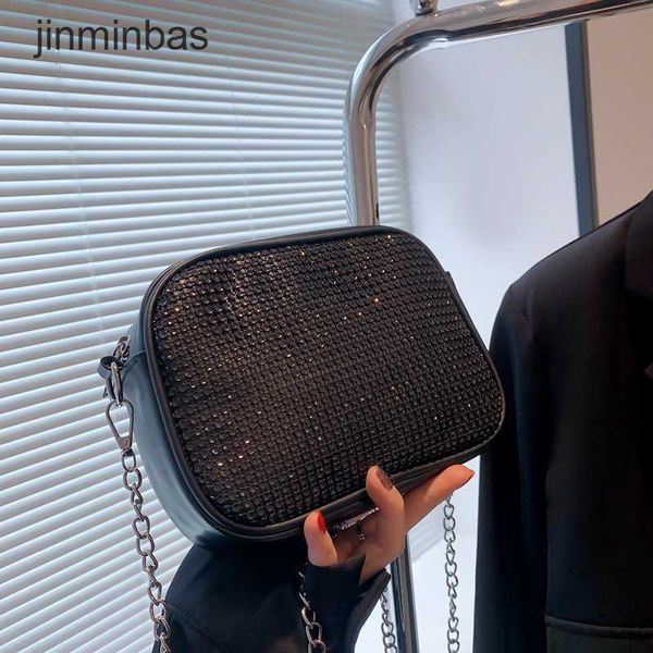 

design diamond bag 70% discount wholesale and retail texture rhintone small square women new fashion shiny handbag chain single shoulder mse