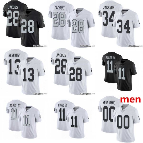 

men women youth las vegas''raiders''jersey 17 davante adams 83 darren waller 28 josh jacobs 55 chandler jones 13 hunter, Black;red