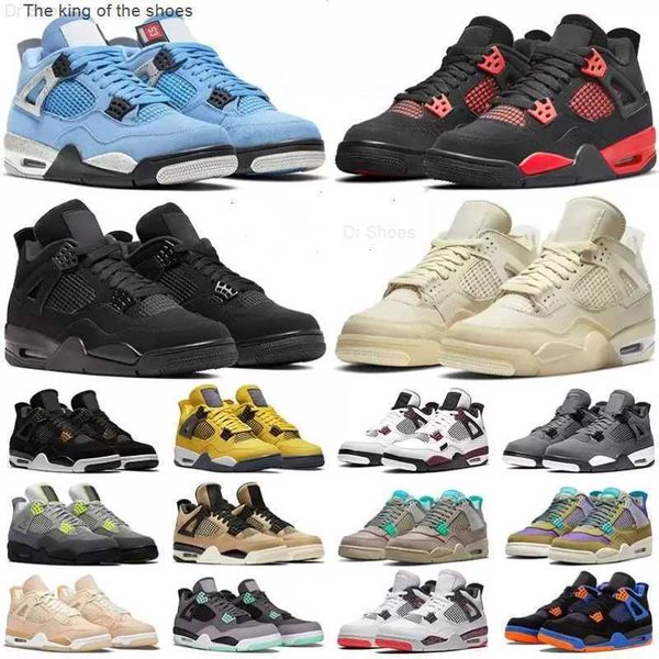 

jumpman 4 basketball shoes mens black cat university blue men sport sneakers white grey mens bred 4s unc pure royalty the cactus sneaker