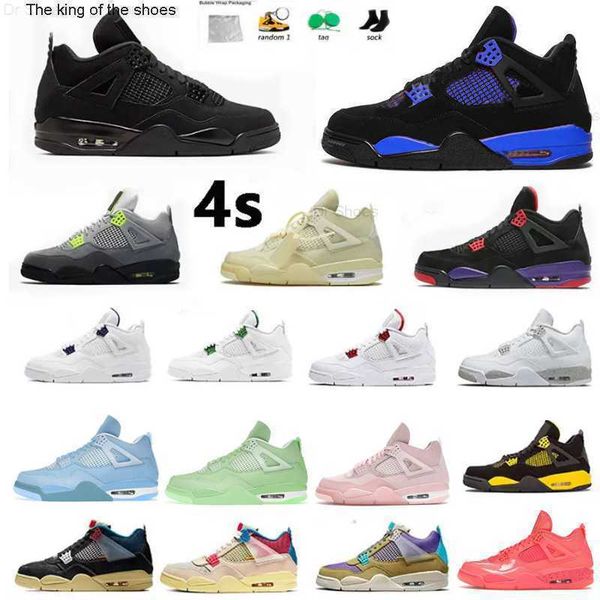 

4 retro basketball shoes manila 4s university blue black cat fire red men sneakers starfish metallic orange green what the mushroom mens
