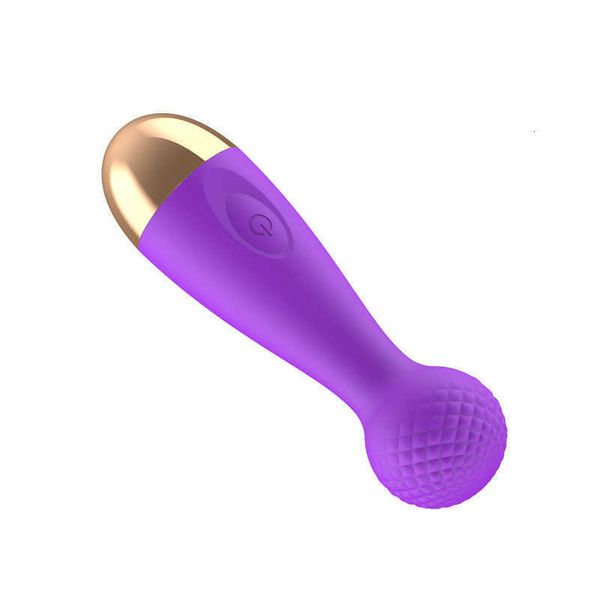 

toy massager 10 frequency vibrating female massage stick new product round head adult
