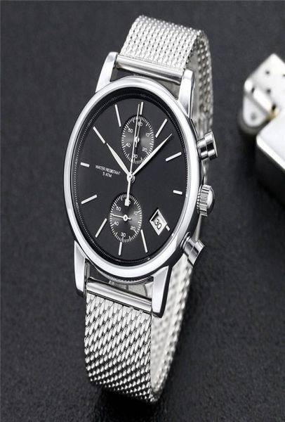 

selling men039s quartz watch boss casual fashion men039s watch all functions can work normally stainless steel watch6865175, Slivery;brown
