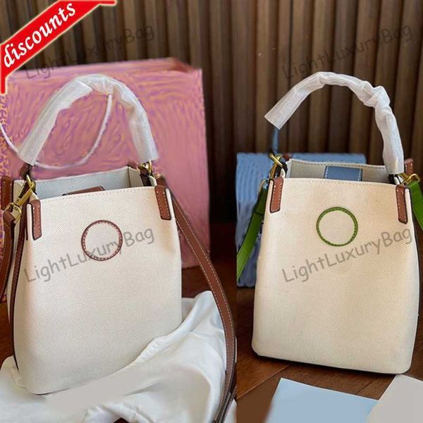 

designer luxury women bags torys handbag tb fashion bucket bag inclined shoulder versatile multicolour purses burchs totes large capacity sa