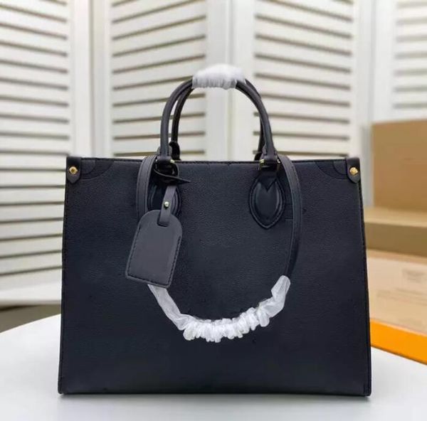 

womens shoulder bags fashion leather onthego totes designers handbags bag purse flower ladies casual tote female handbag, Red;black