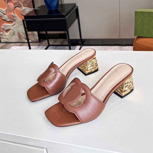 

luxury designer g sandals fashion ggity flat slides sandal woman heel shoes flip-flops slippers leather sandal women gfhdf, Black
