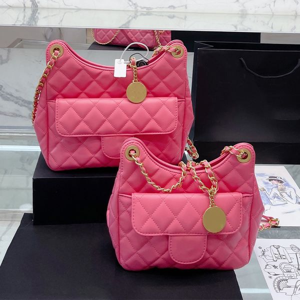 

channel montecarlo hobo bag calfskin real leather 9a quality 21cm 25cm with box women dersigner luxury fashion shoulder crossbody handbag la