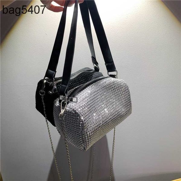 

2023 women's diamond bag 70% discount wholesale retail trendy chain small foreign style new fashion net red msenger square