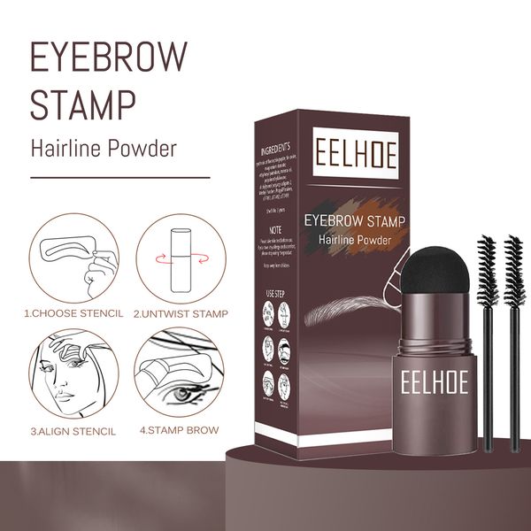 

eyebrow enhancers makeup 2023 one step eyebrow stamp shaping kit brow set pen women waterproof contour stencil tint natural stick hairline e