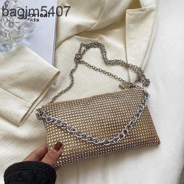 

2023 women's diamond bag 80% discount wholesale retail new high texture single shoulder dign chain mini super flash small square