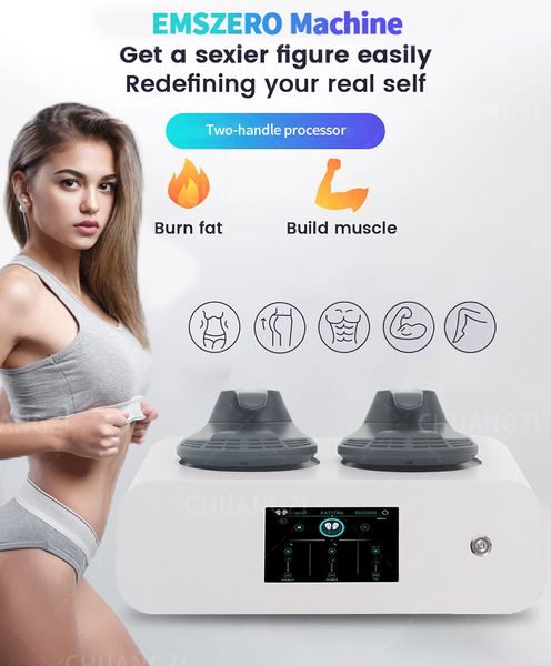 

2023 new in dls- emslim neo 13 tesla 5000w hi-emt body sculpting fat removal cellulite reduction machine emszero