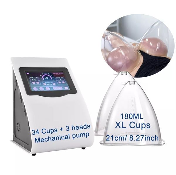

portable slim equipment 34 suction cups mechanical pump buttocks breast bigger butt lifting breast enhance cellulite treatment cupping devic