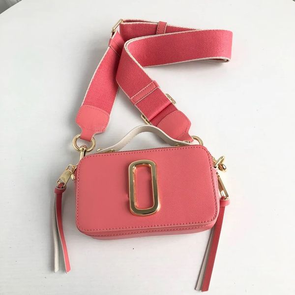

crossbody bags designer bag women fashion simple wide shoulder strap color matching small square cross body camera wallets bags