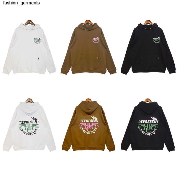 

designer men's hoodies designer sweatshirts the correct version representative foam printed autumn winter new hooded sweater, Black