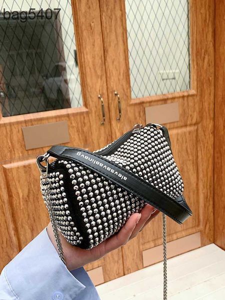 

design diamond bag 80% discount wholesale and retail texture this year's new fashion foreign armpit qingxin single shoulder msenger